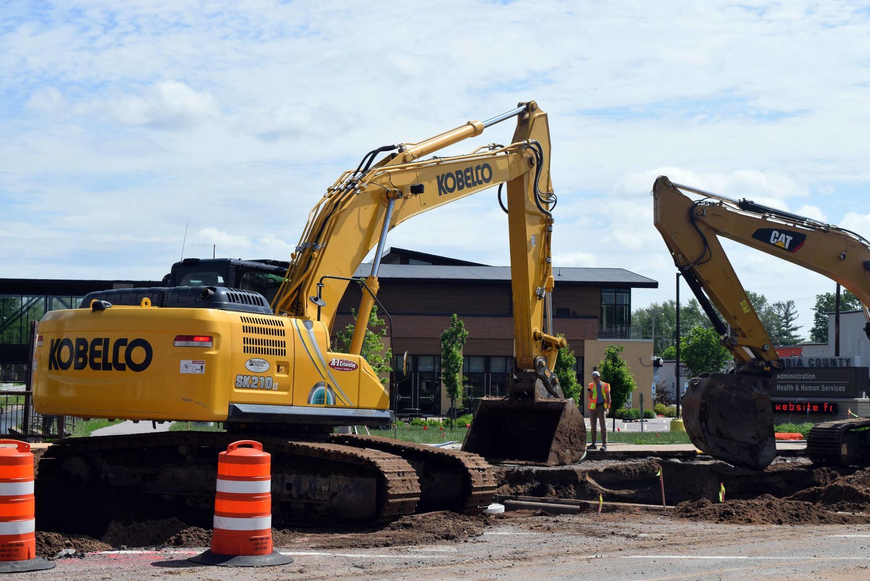 Portage construction shifts to phase 2